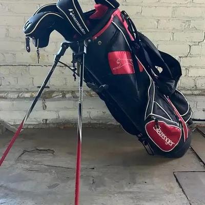 Slazenger Golf Clubs with Bag