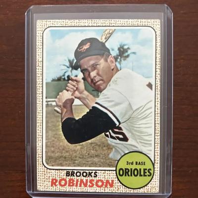 1968 Topps Baseball Card. Brooks Robinson - Baltimore Orioles. Card #20