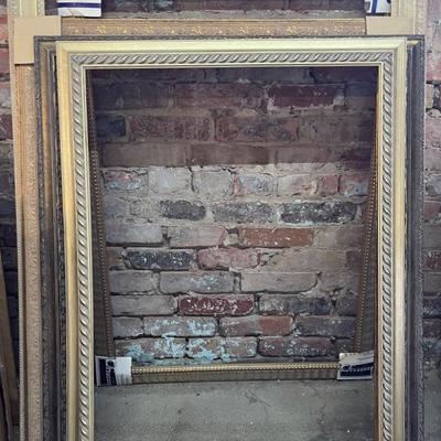 Large Decorative Wood Frames (5)