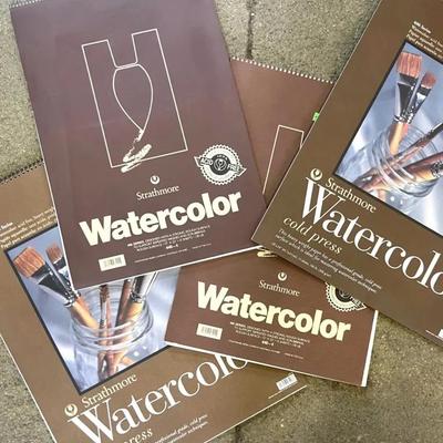 Strathmore 400 Series Cold Press Watercolor Paper Pads