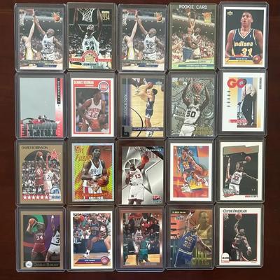 Vintage Basketball Cards. Michael Jordan. Shaq Rookies. Barkley, Pippen and More