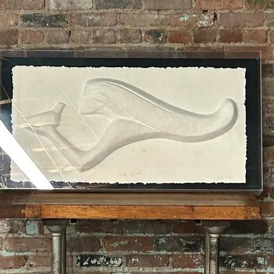 David Fischer Paper Sculpture "Peace Flight I" 