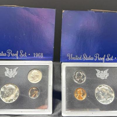 1968 United States Proof – San Francisco – Two Complete Sets