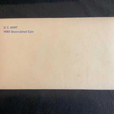 U.S. MINT - 1980 Uncirculated Coin 