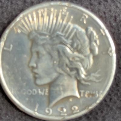 1922 Peace Silver Dollar-San Francisco