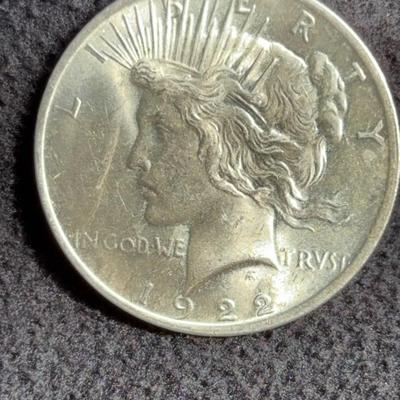 1922 Peace Silver Dollar-Philadelphia