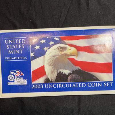 2003, Uncirculated Coin Set – Philadelphia And Denver