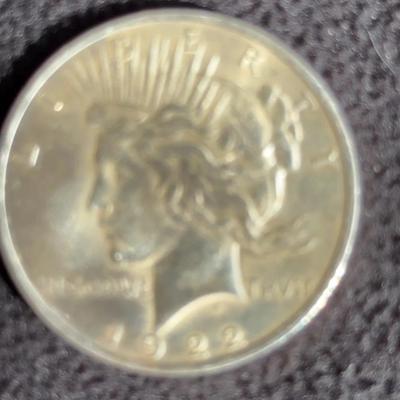 1922 Peace Silver Dollar-Philadelphia