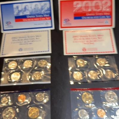 2002 Uncirculated Coin Set Denver And Philadelphia