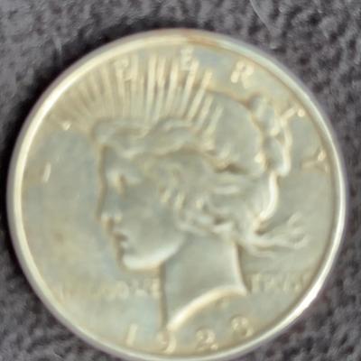 1923 Peace Silver Dollar-Denver 