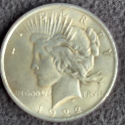 1922 Peace Silver Dollar-Philadelphia