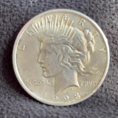 1923 Peace Silver Dollar-Philadelphia