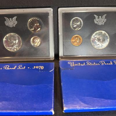 1970 United States Proof Set – San Francisco – Set Of Two Complete Sets