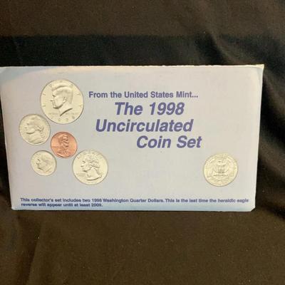 The 1998 Uncirculated Coin Set