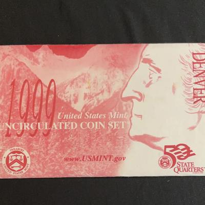 1999 United States Mint - Uncirculated Coin Set Denver And Philadelphia