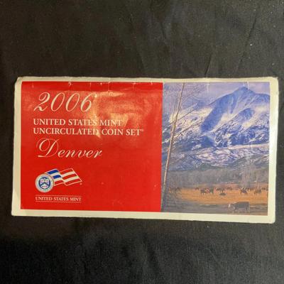 2006 United States Mint – Uncirculated Coin Set Denver and Philadelphia 
