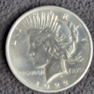 1922 Peace Silver Dollar-Philadelphia