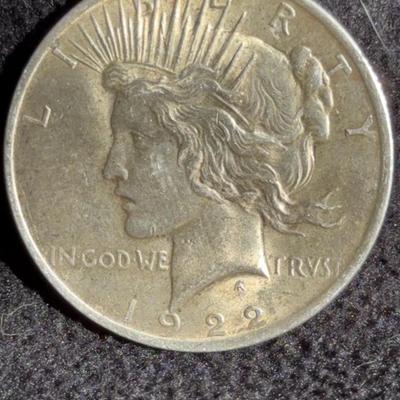 1922 Peace Silver Dollar-Philadelphia