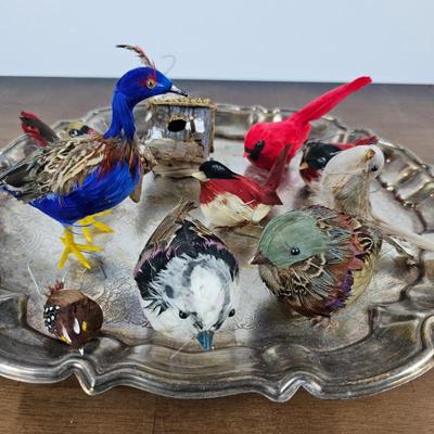 Lot #27 - Decorative Bird Ornaments