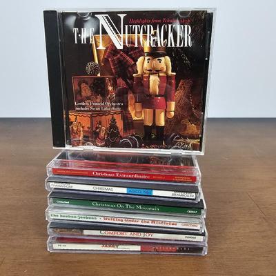 Lot #83 - Lot of 7 Christmas Music CDs – The Nutcracker, Mannheim Steamroller & More