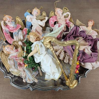 Lot #32 - Angel Christmas Ornaments