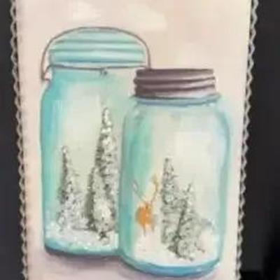 Round Top Christmas Art