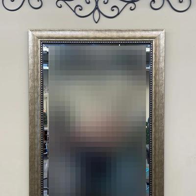 Mirror And Metal Wall Decor II