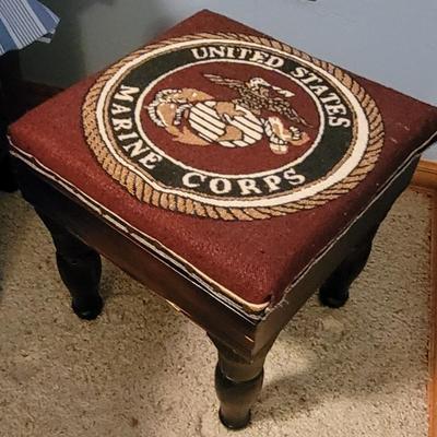 Sale Photo Thumbnail #116: Marine Corps Stool 