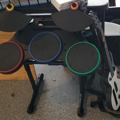 Sale Photo Thumbnail #232: Guitar Hero Drum Set