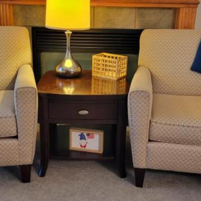 Sale Photo Thumbnail #33: Like new Arm Chairs and Side table