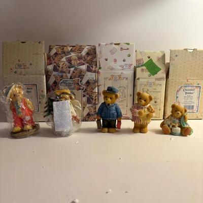 Lot Of 5 Cherished Teddies