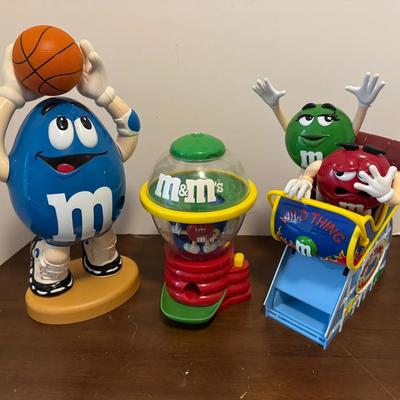  vintage M&M's "Wild Thing" Candy Dispensers