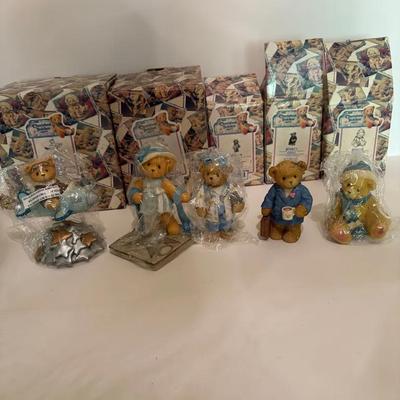 Lot Of 5 Cherished Teddies 