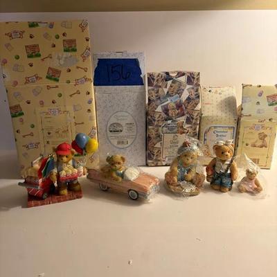 Lot Of 5 Cherished Teddies