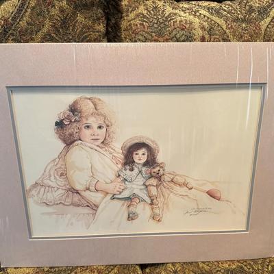 Matted And Ready To Be Framed Jane Hagara 1992