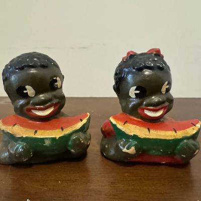 Vintage Chalkware Figurines