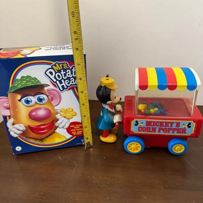 Mrs. Potato Head And Mickey's Corn Popper