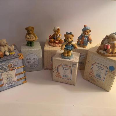 Mixed Lot Enesco Cherished Teddies Figurines 