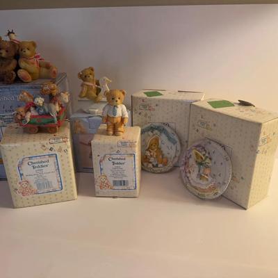 Mixed Lot Of Cherished Teddies Enesco Figurines