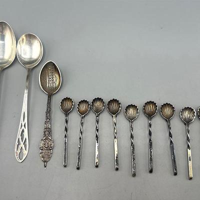 Sterling Silver Teaspoons & Salt Spoons