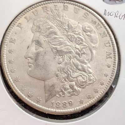 1889 Morgan Silver Dollar 