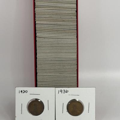 Group Of 111 Lincoln Pennies 1920-1964