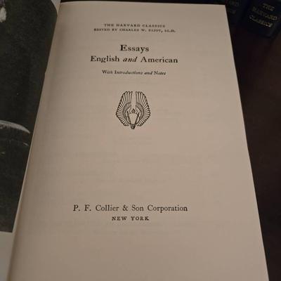 14 Vintage Harvard Classics Books Collier & Son 