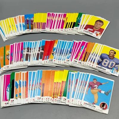 1969 Topps Football Trading Cards