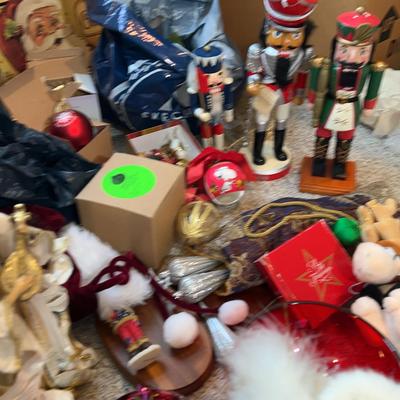 Group Of Christmas Decorations 