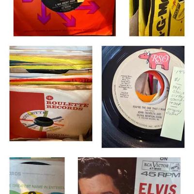Mystery Box Of Vintage 45 Records