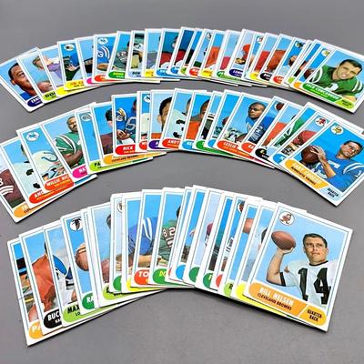 Group Of 1968 Topps Football Cards