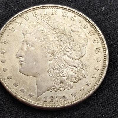 1921 Morgan Silver Dollar 