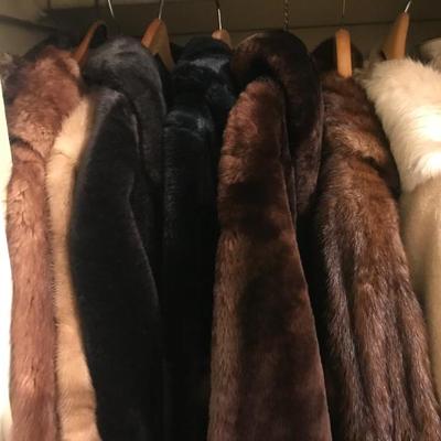 Mink and  Beaver coats