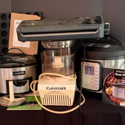 Kitchen Appliance Collection Featuring Instant Pot, Cuisinart & Keurig